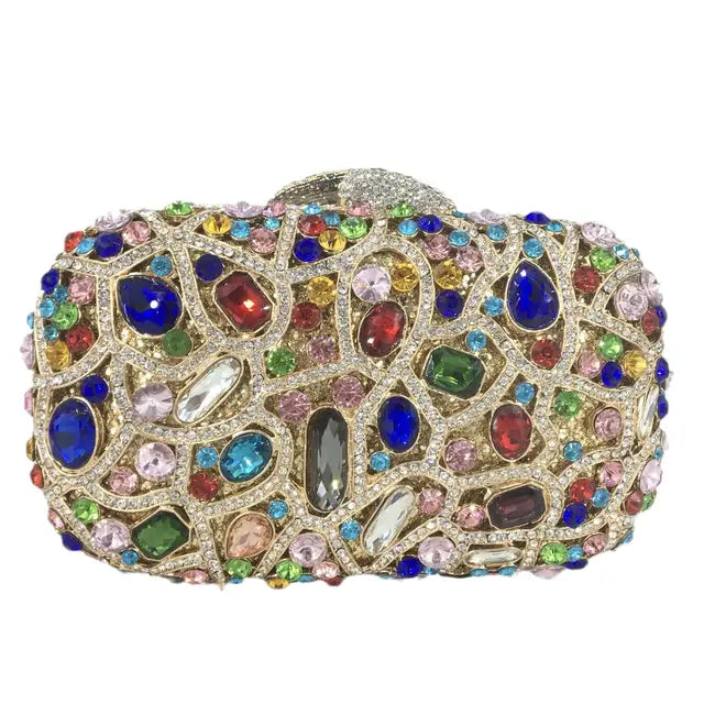 Women Crystal Evening Purse