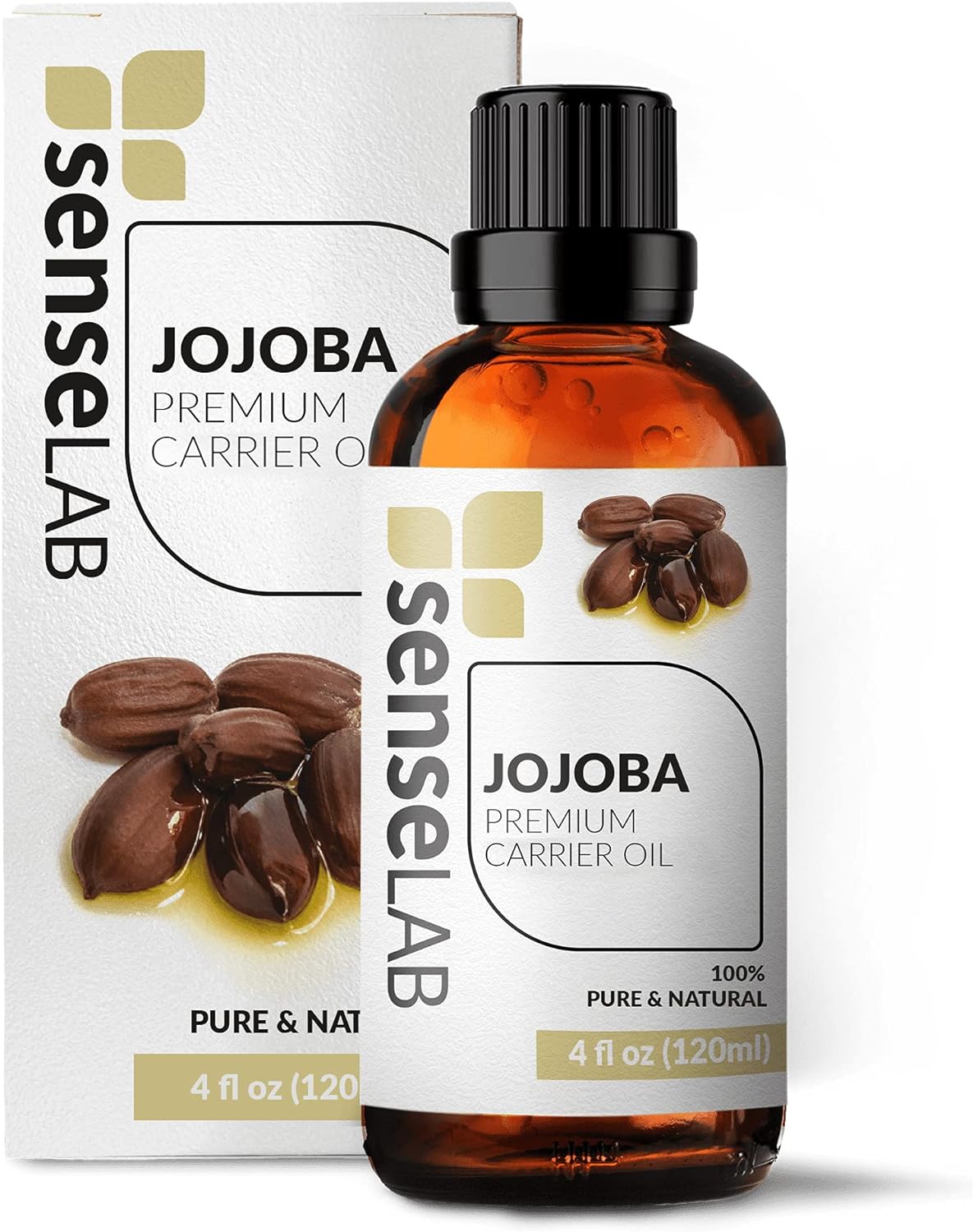 Natural Jojoba Oil -100% Pure Jojoba Oil - Cold pressed Jojoba Oil