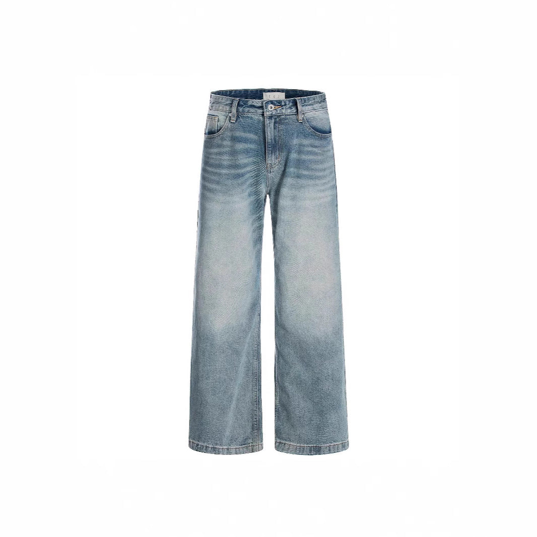 Blue Straight Jeans